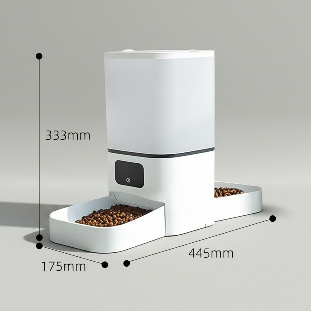 Smart Automatic Pet Feeder With Even Dispense