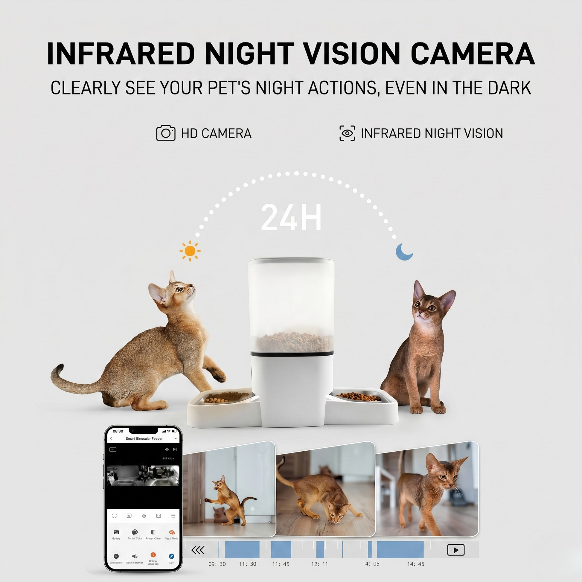 Smart Automatic Pet Feeder With Even Dispense