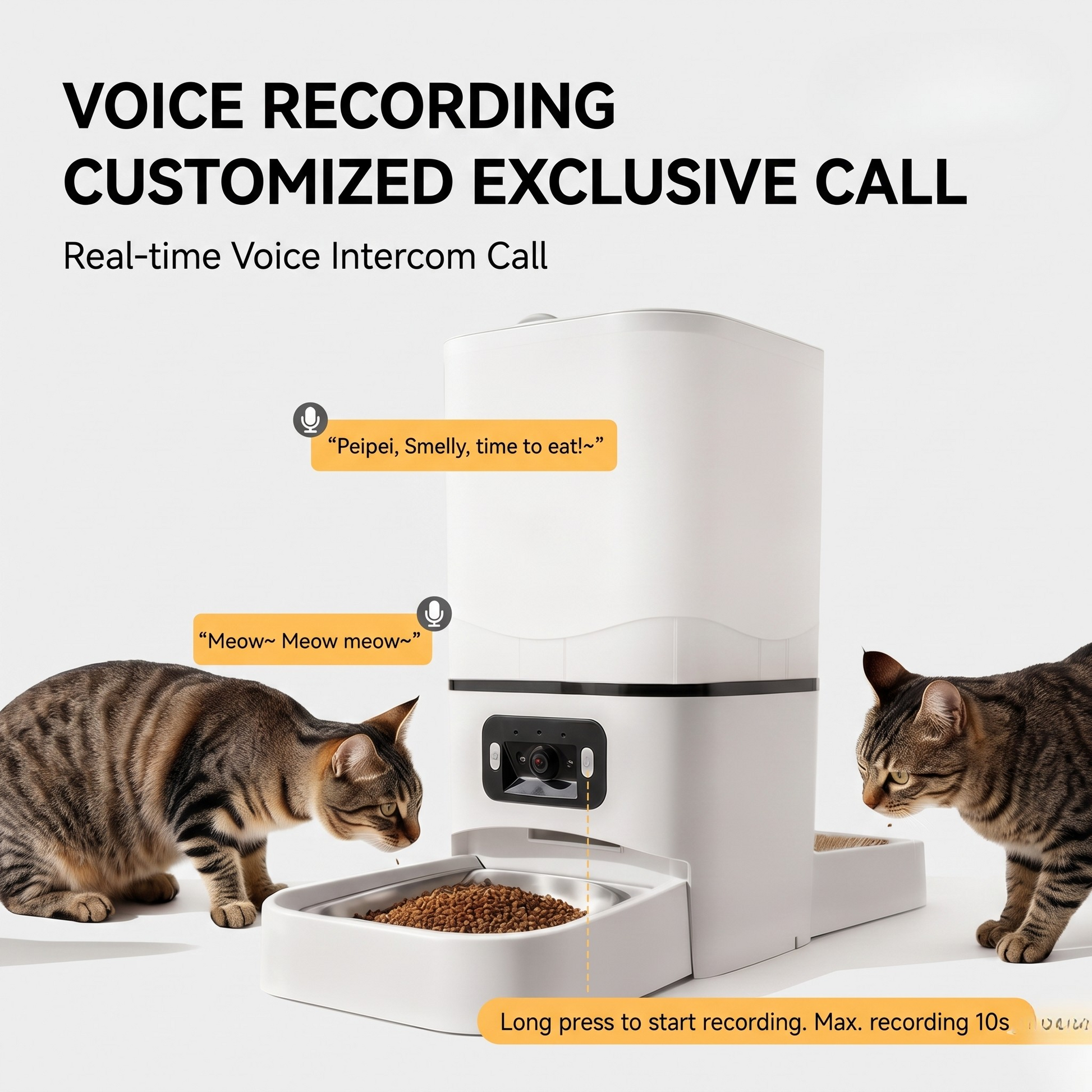 Smart Automatic Pet Feeder With Even Dispense