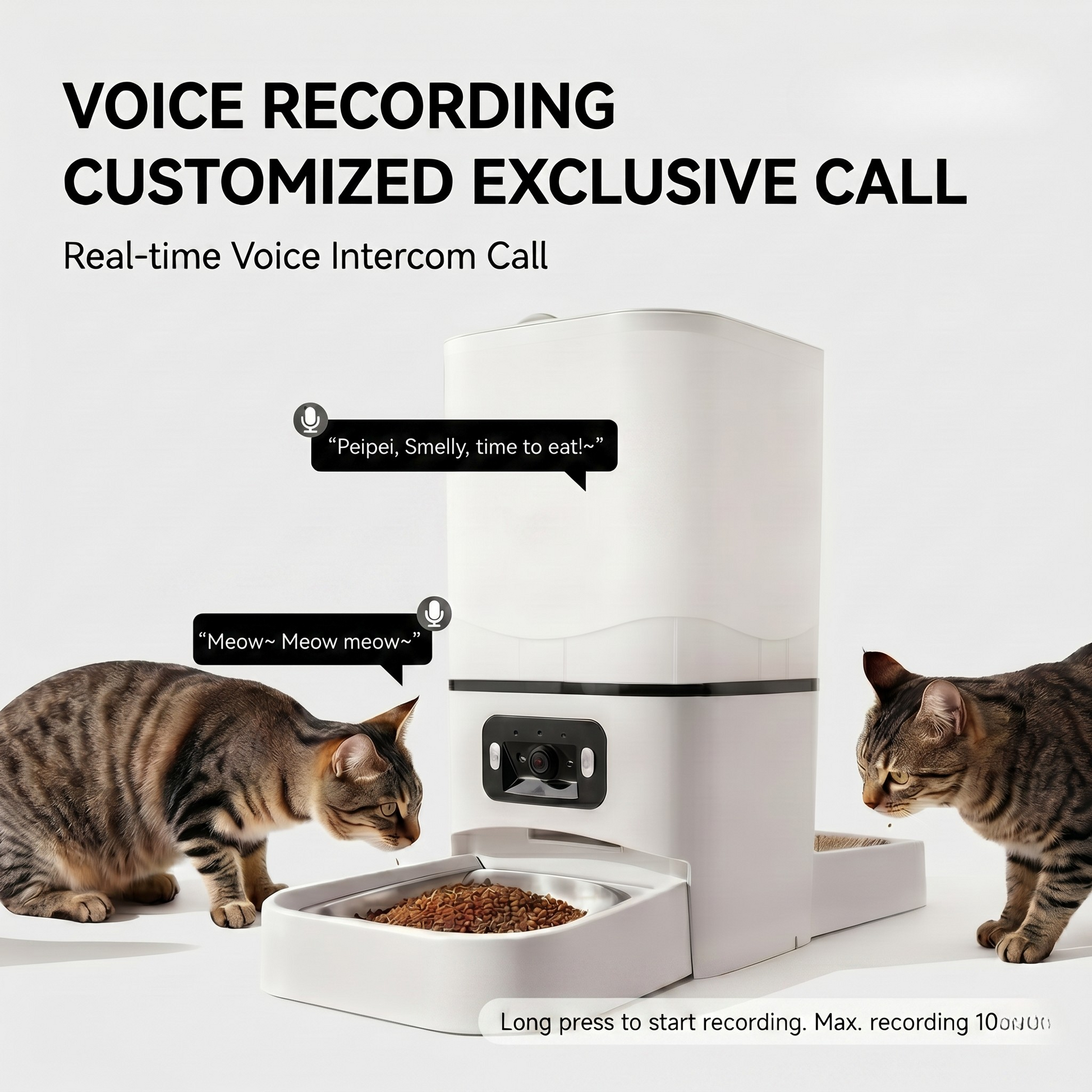 Smart Automatic Pet Feeder With Even Dispense
