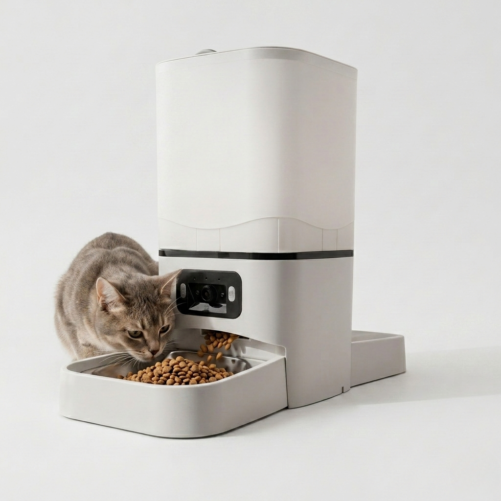 Smart Automatic Pet Feeder With Even Dispense