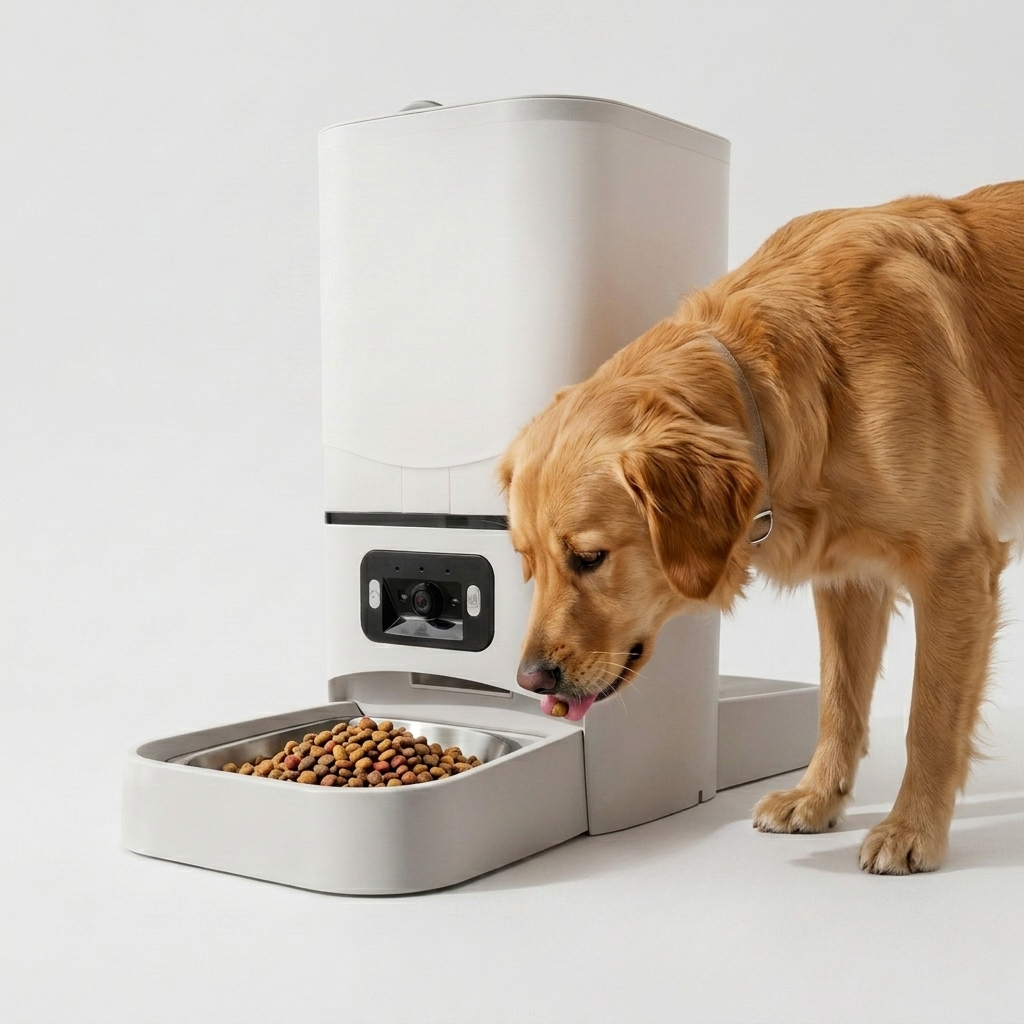 Smart Automatic Pet Feeder With Even Dispense