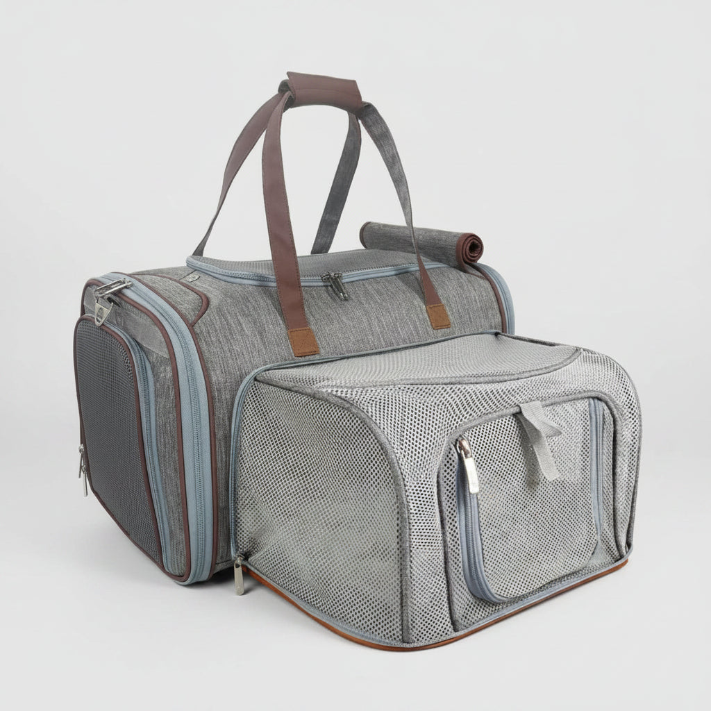 Soft Sided Expandable Pet Carrier