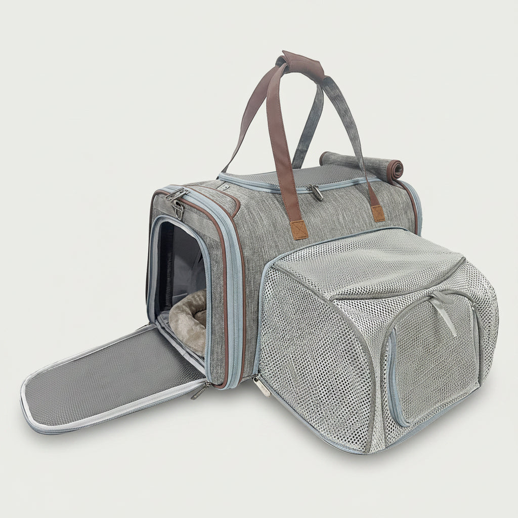 Soft Sided Expandable Pet Carrier
