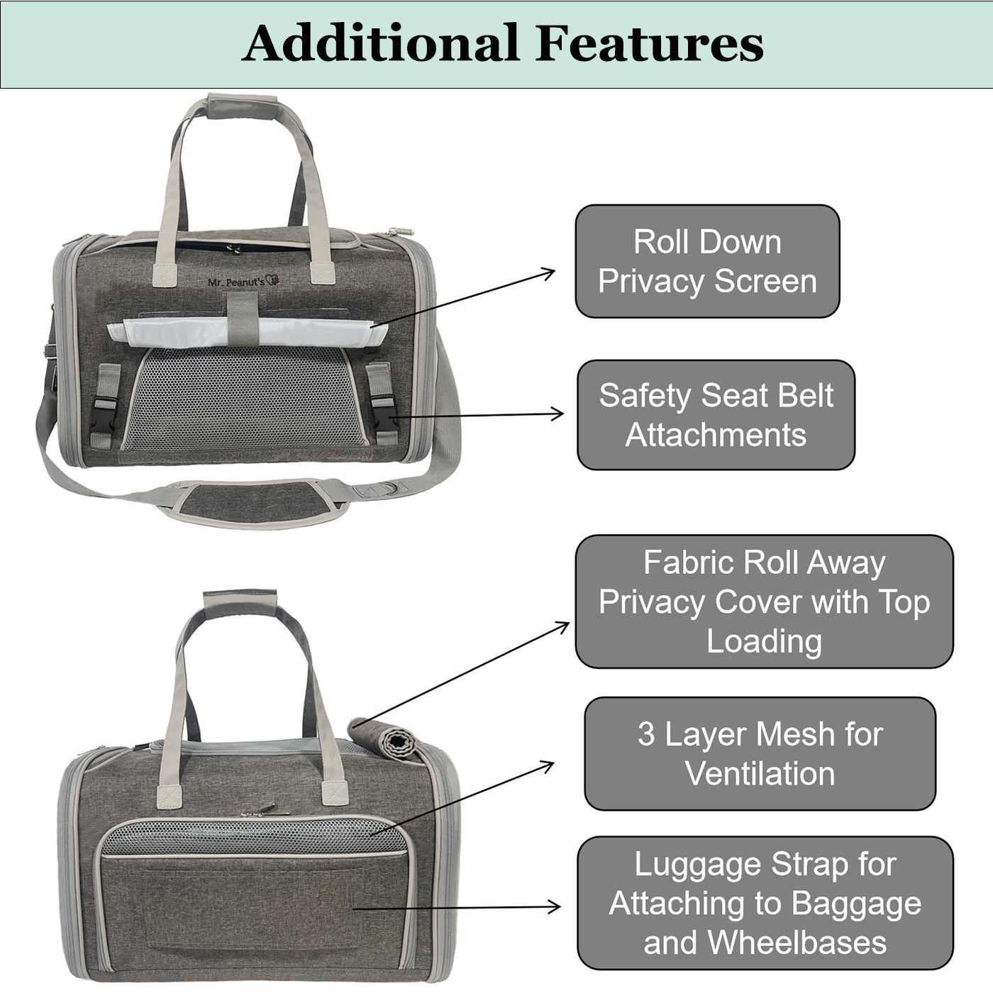 Soft Sided Expandable Pet Carrier