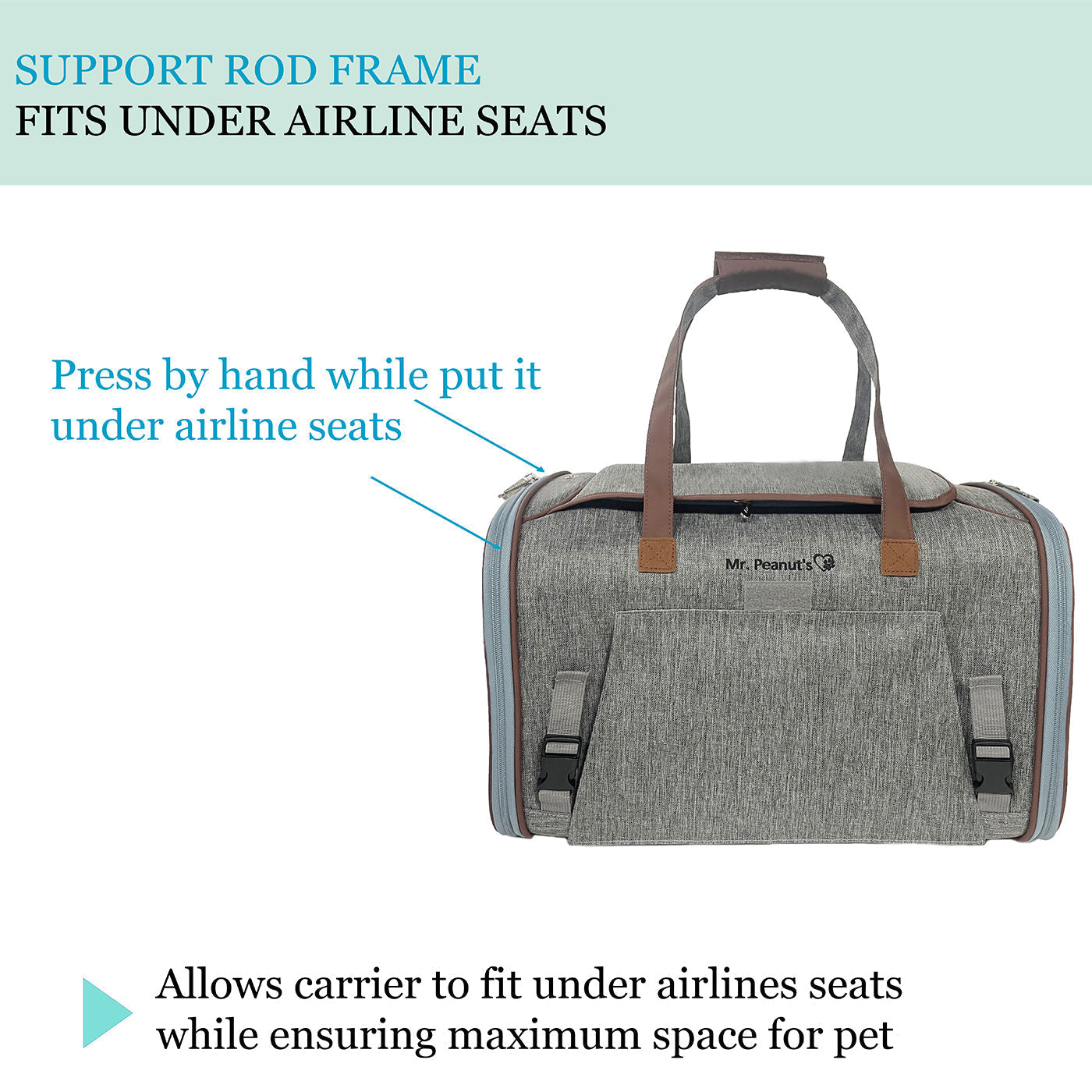 Soft Sided Expandable Pet Carrier