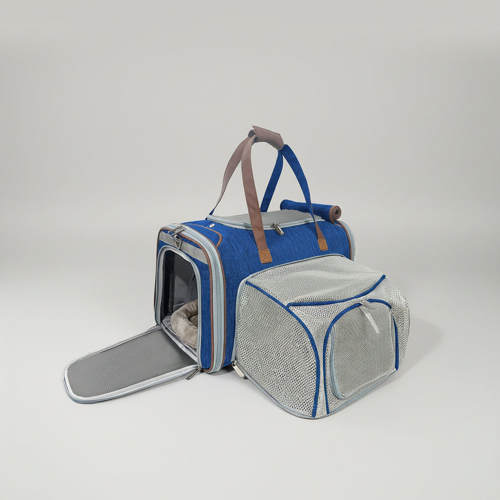 Soft Sided Expandable Pet Carrier