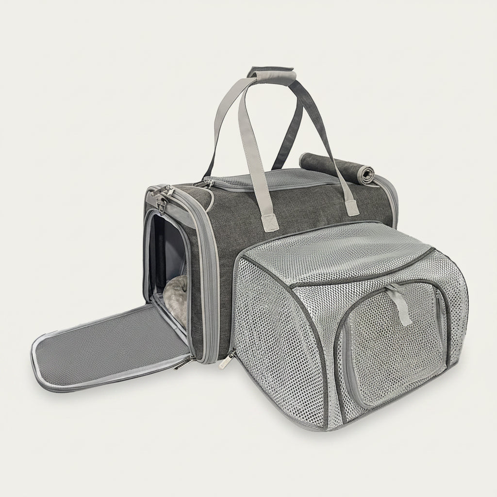 Soft Sided Expandable Pet Carrier