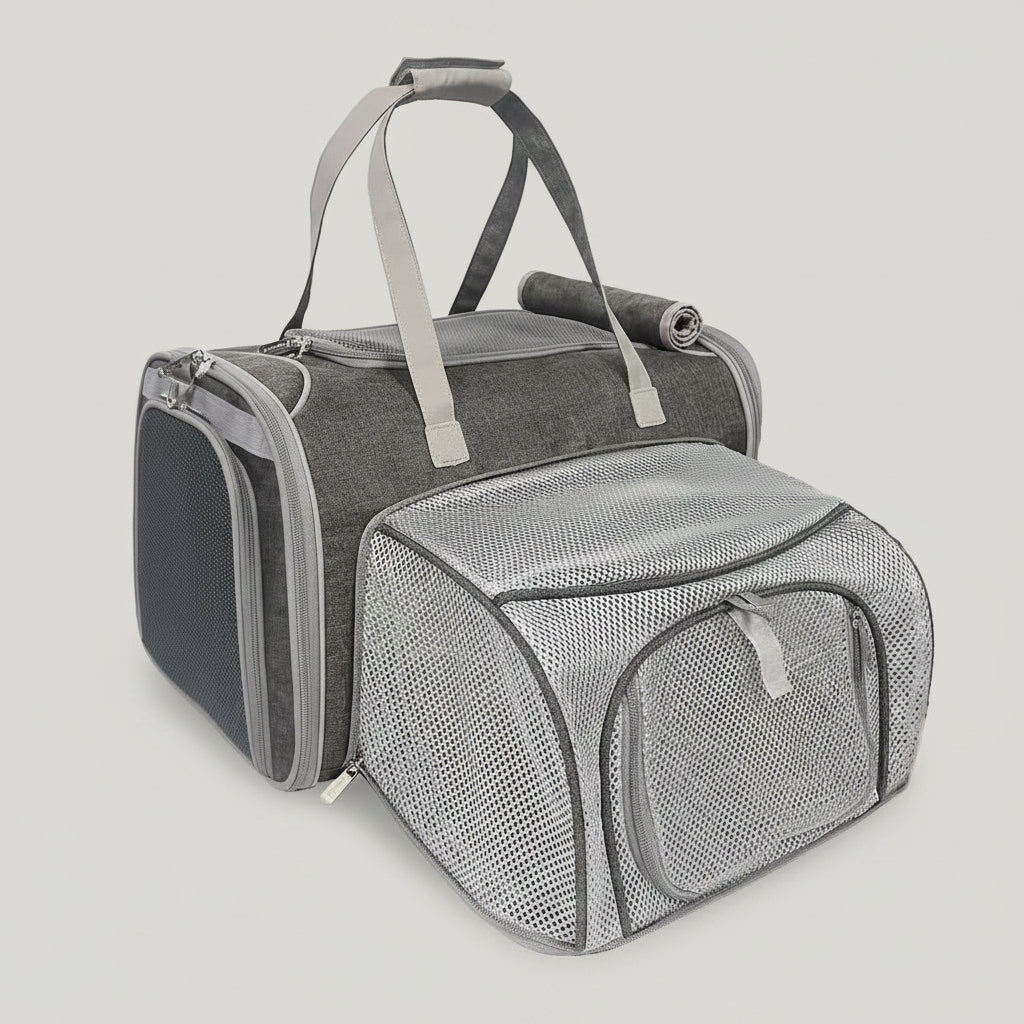 Soft Sided Expandable Pet Carrier