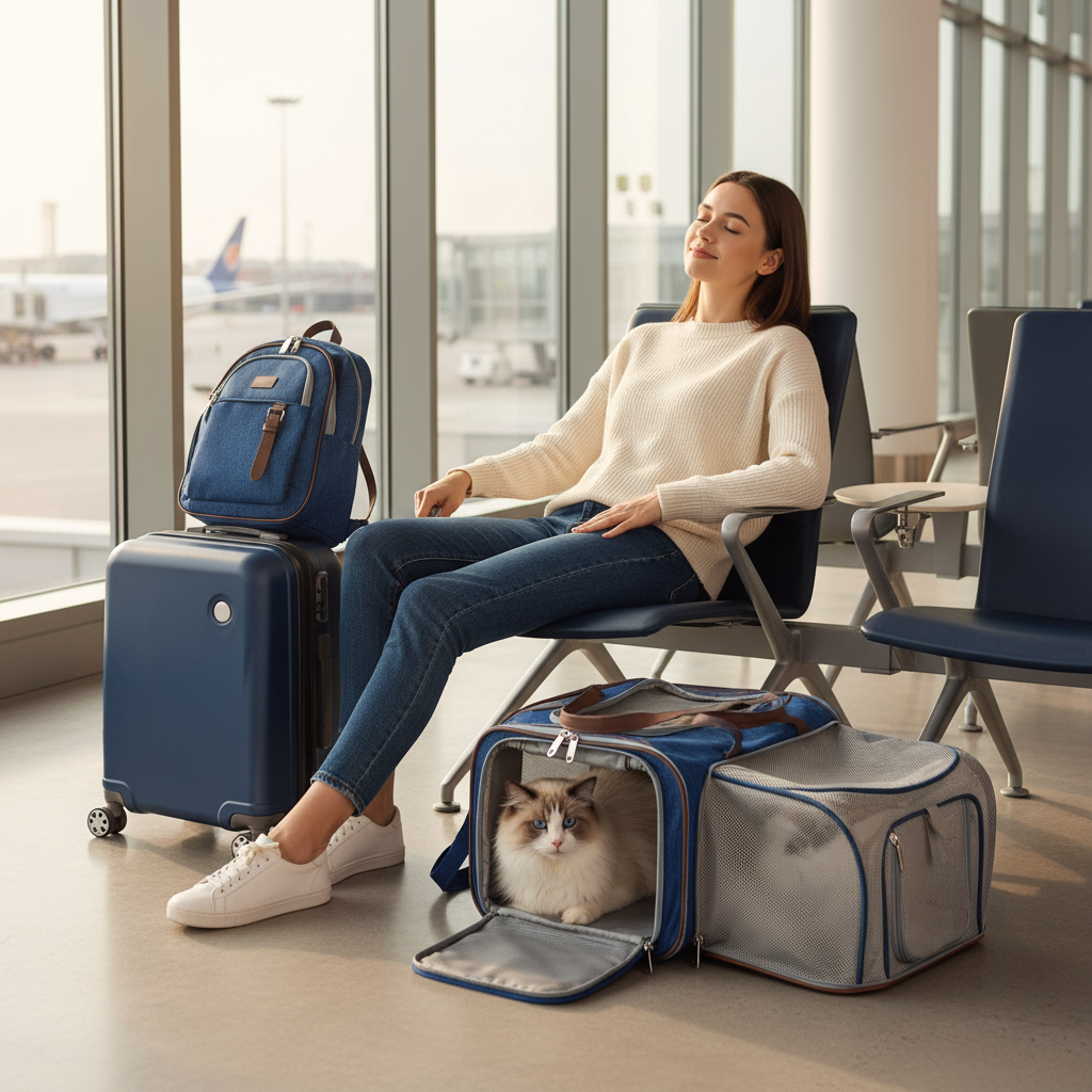 Soft Sided Expandable Pet Carrier