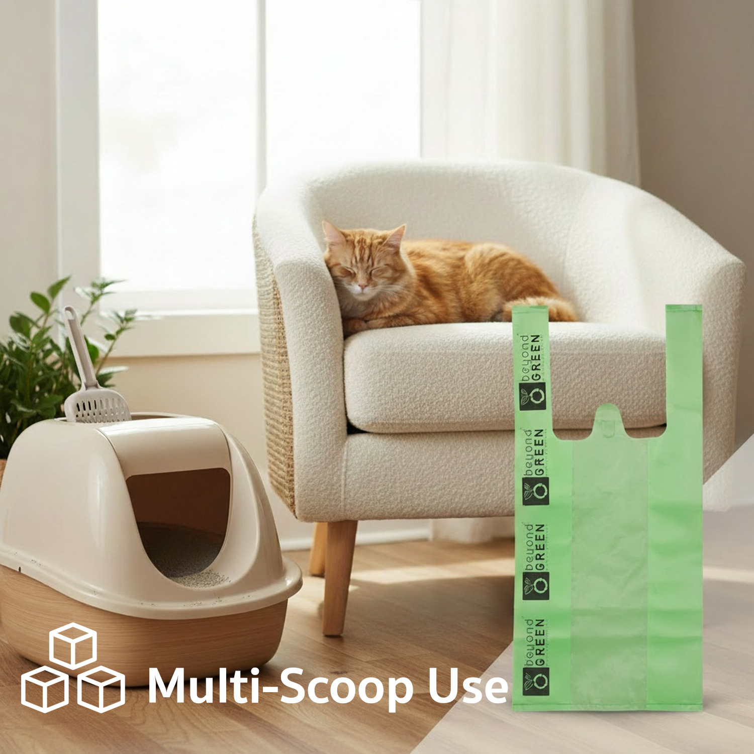 Tie-Handle Litter Bags
