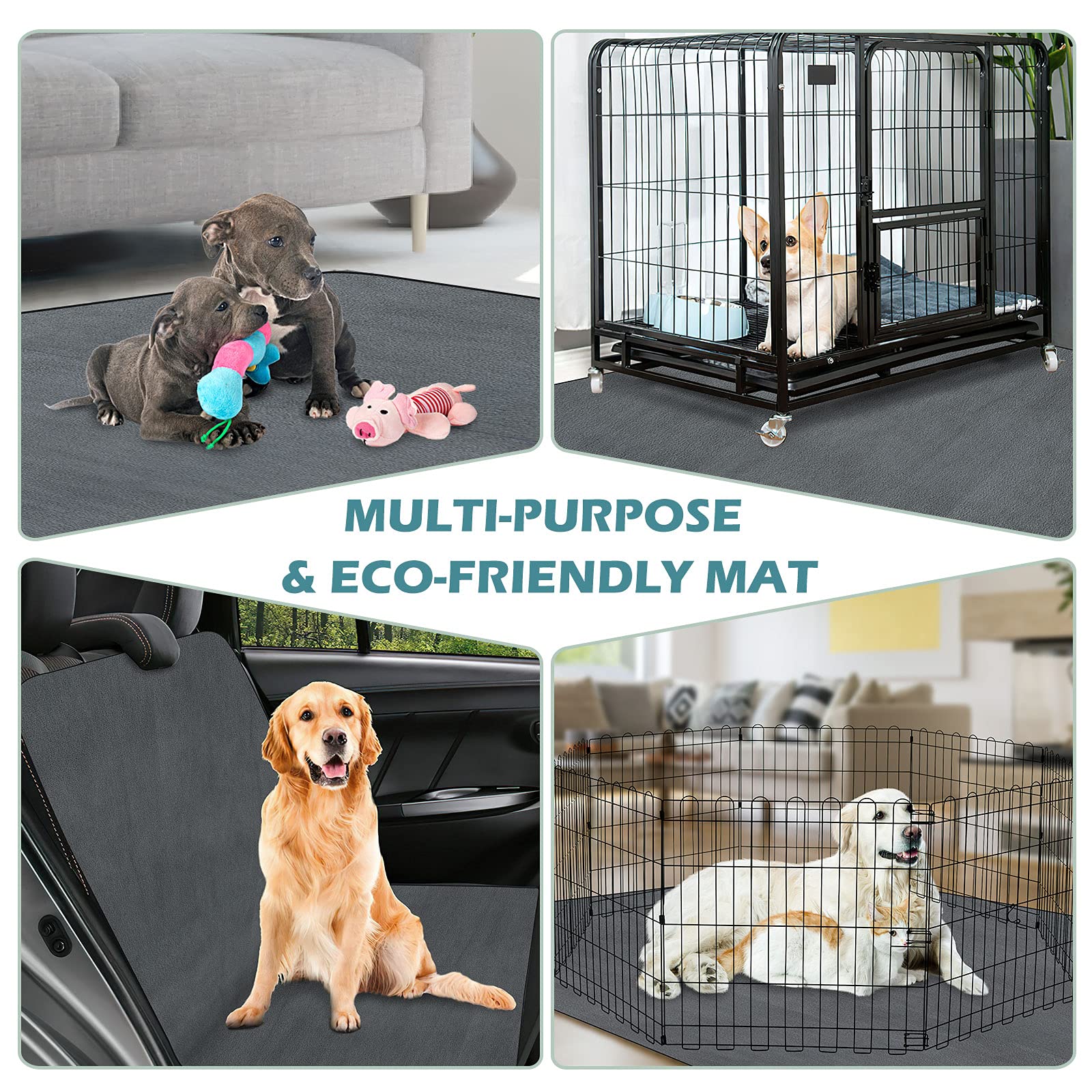 Washable Non-Slip Pee Pad