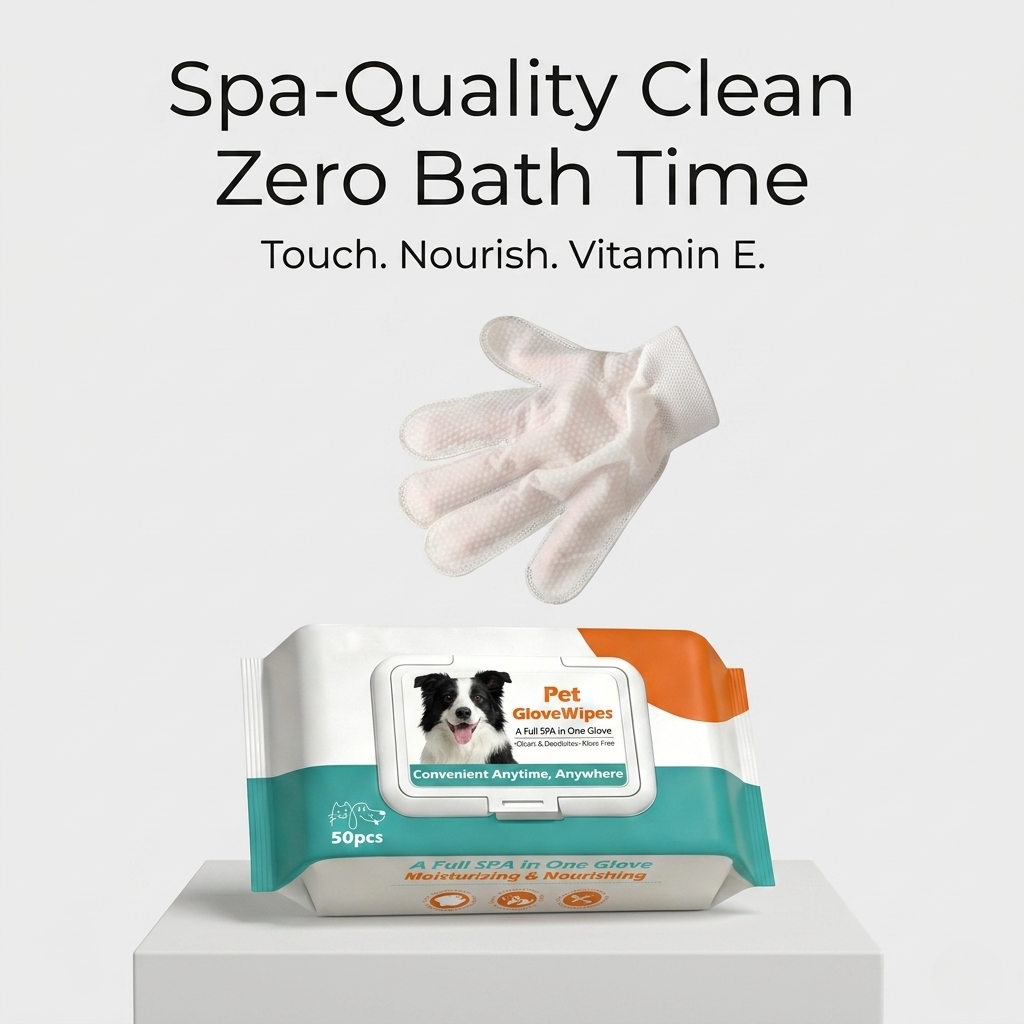 Waterless Grooming Gloves
