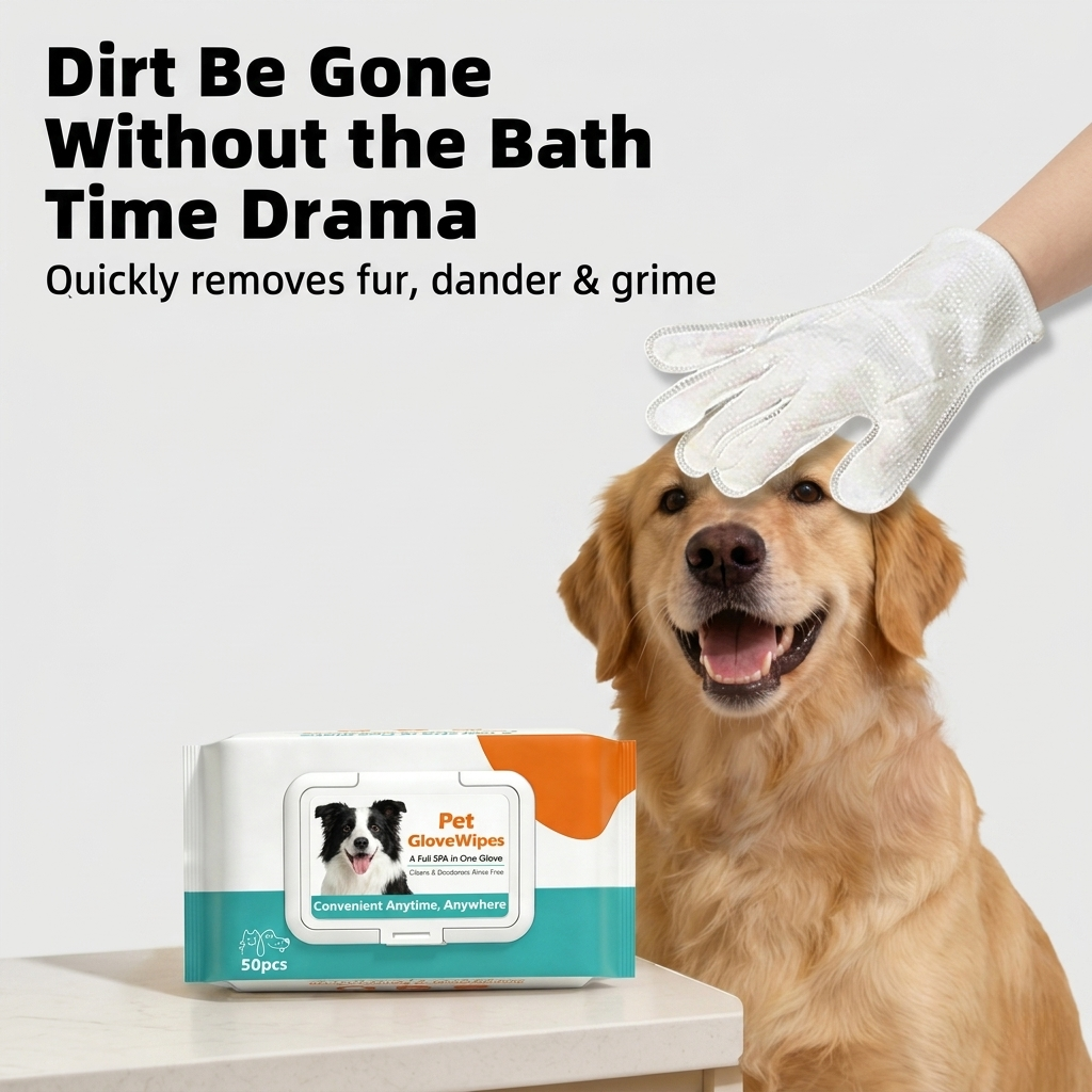 Waterless Grooming Gloves