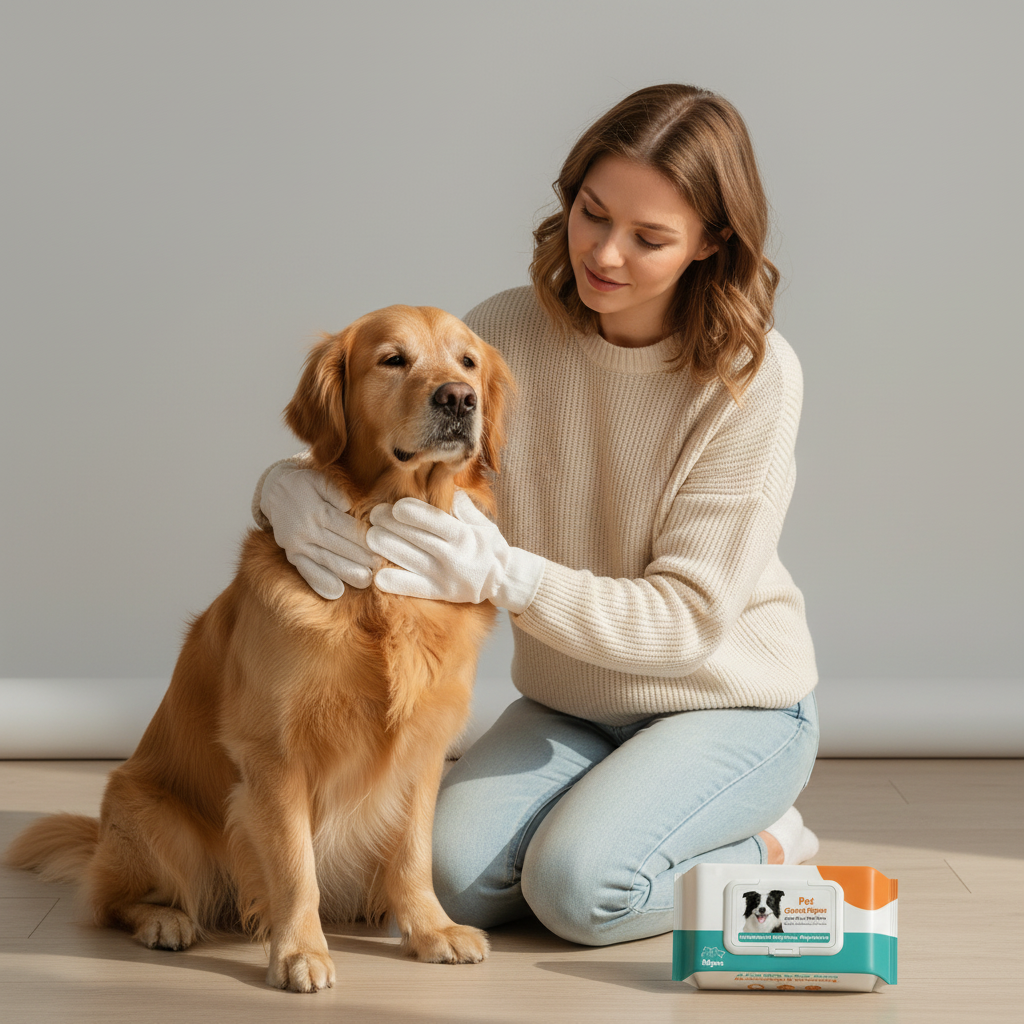 Waterless Grooming Gloves