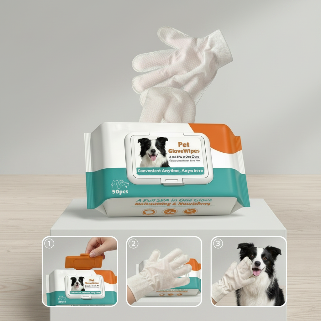 Waterless Grooming Gloves